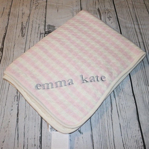 pottery barn blankets personalized